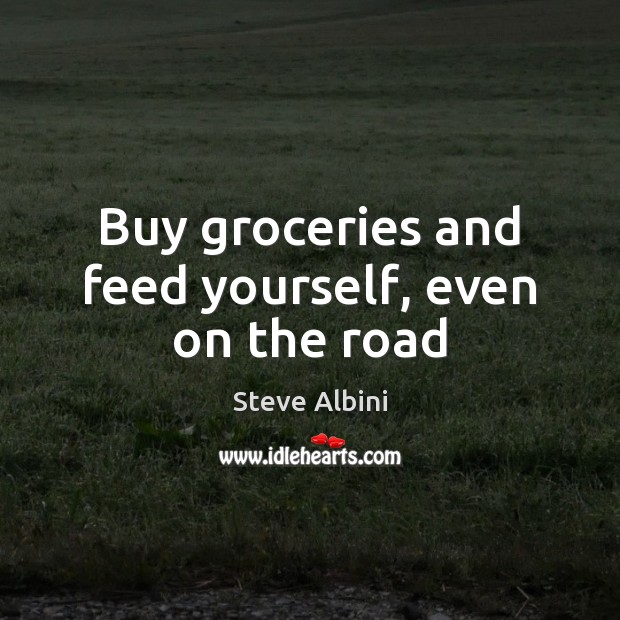 Buy groceries and feed yourself, even on the road Image