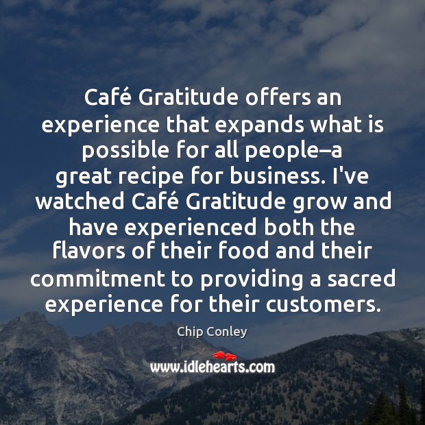 Café Gratitude offers an experience that expands what is possible for all Image
