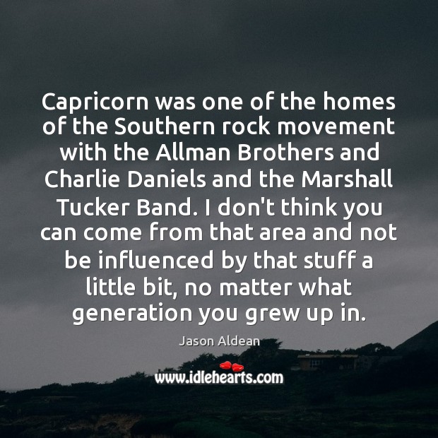Capricorn was one of the homes of the Southern rock movement with Image