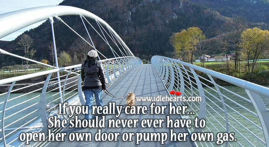If you really care for her Relationship Advice Image