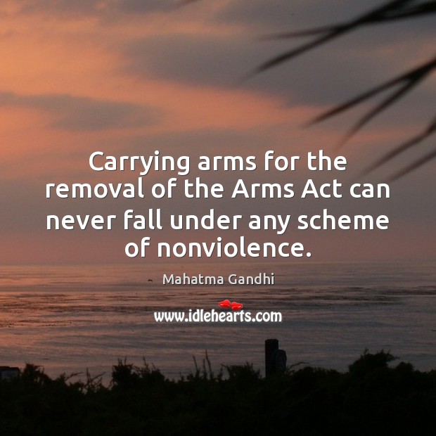 Carrying arms for the removal of the Arms Act can never fall Image