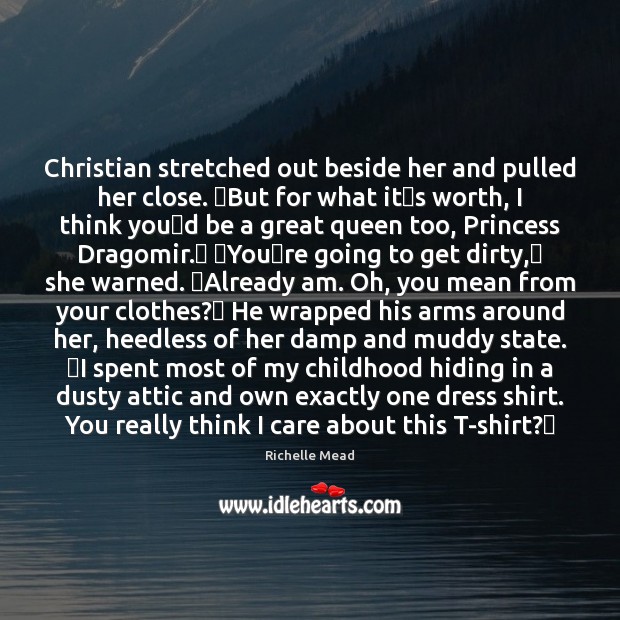 Christian stretched out beside her and pulled her close. ʺBut for what Image