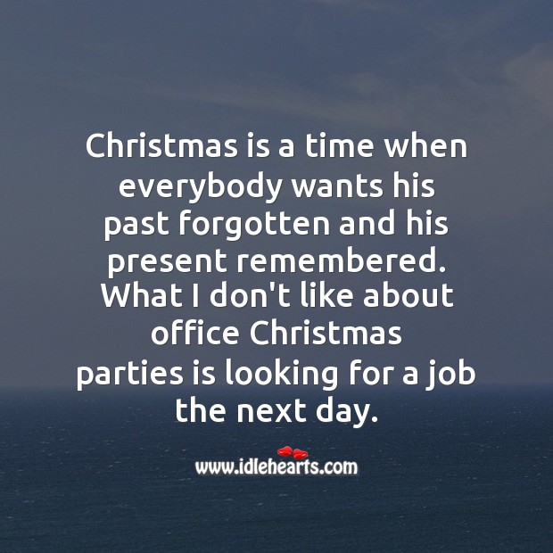 Christmas is a time when everybody Christmas Messages Image