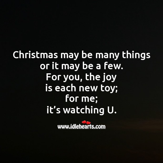 Christmas may be many things Christmas Quotes Image