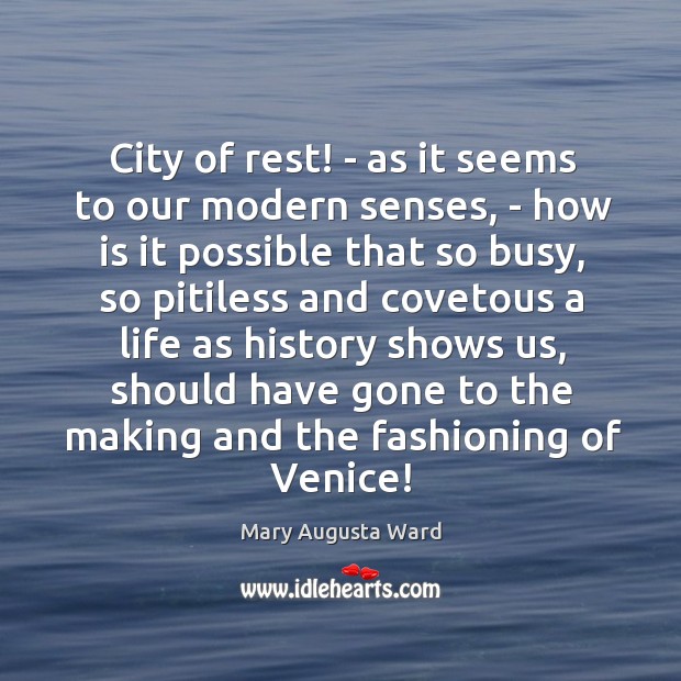 City of rest! – as it seems to our modern senses, – Image