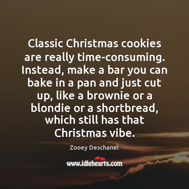 Classic Christmas cookies are really time-consuming. Instead, make a bar you can Image