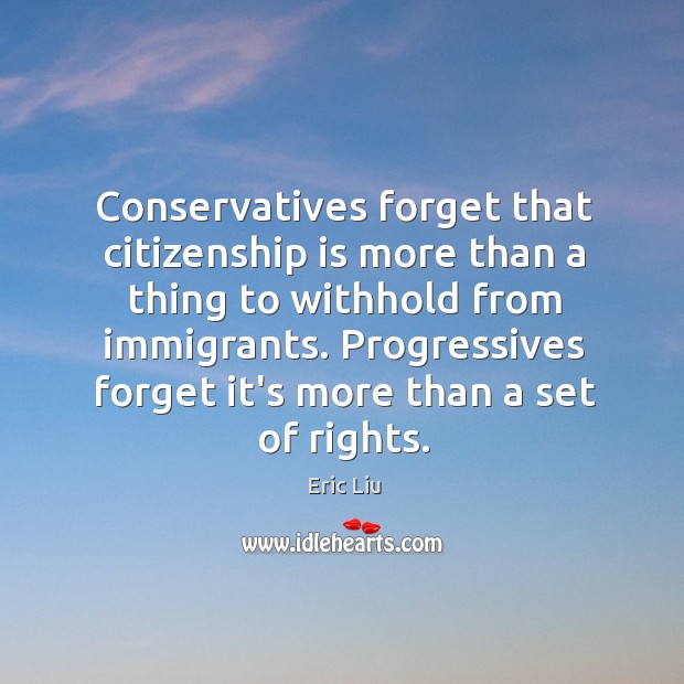 Conservatives forget that citizenship is more than a thing to withhold from Image