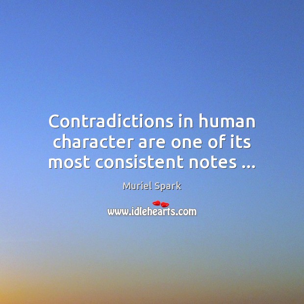 Contradictions in human character are one of its most consistent notes … Image