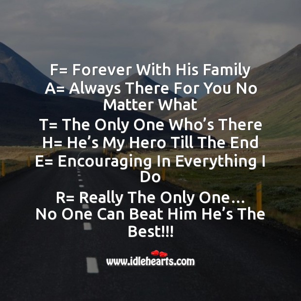 Dad, no one can beat you, you are the best!!! Image