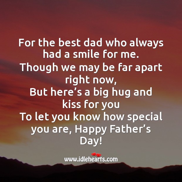 Dad you are special! happy father’s day! Father’s Day Quotes Image
