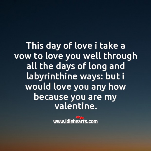 Day of love Love Messages Image