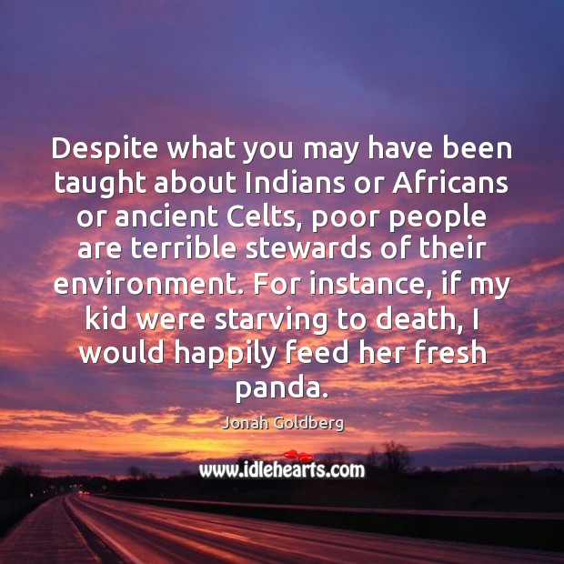 Despite what you may have been taught about Indians or Africans or Image
