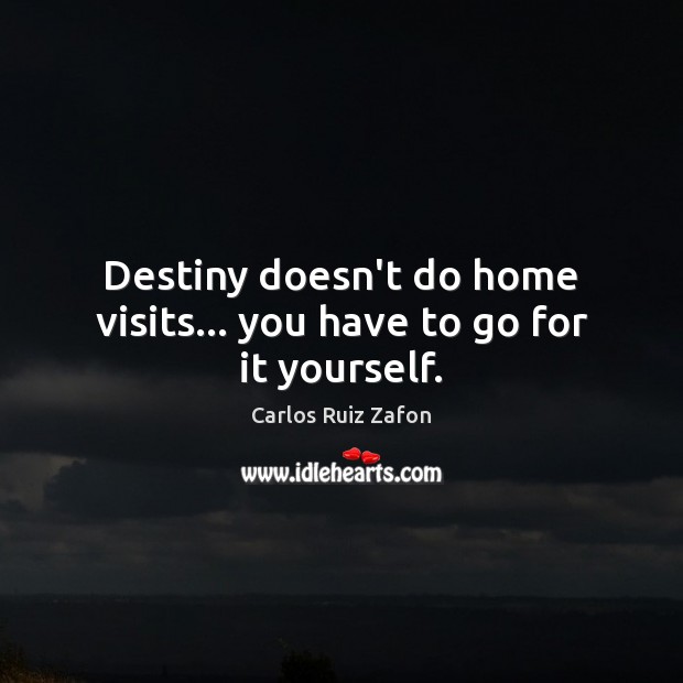 Destiny doesn’t do home visits… you have to go for it yourself. Image