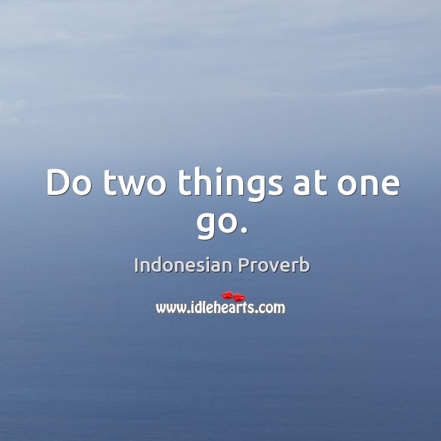 Indonesian Proverbs