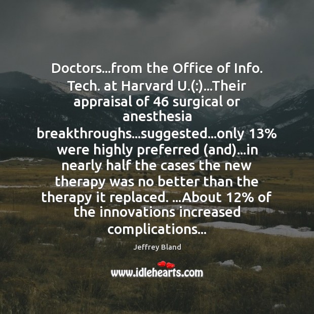 Doctors…from the Office of Info. Tech. at Harvard U.(:)…Their appraisal Image