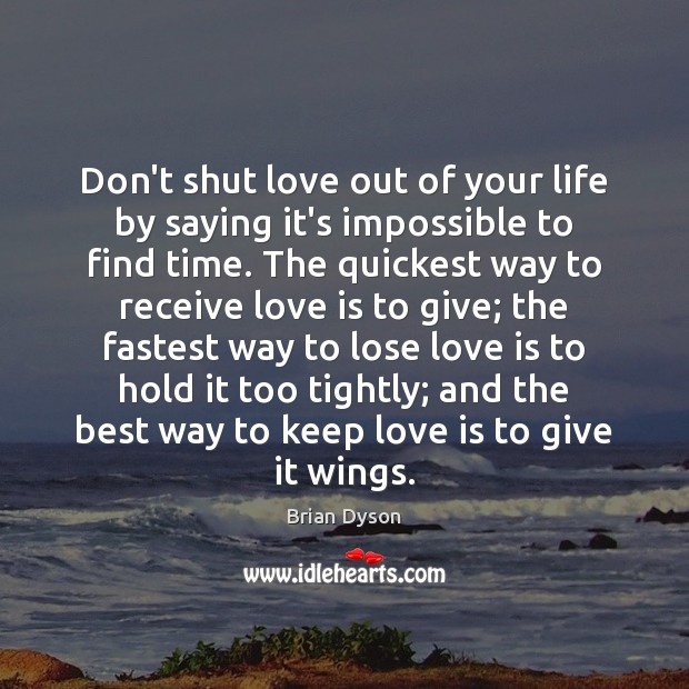 Don’t shut love out of your life by saying it’s impossible to Image
