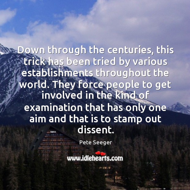 Down through the centuries, this trick has been tried by various establishments throughout the world. Image