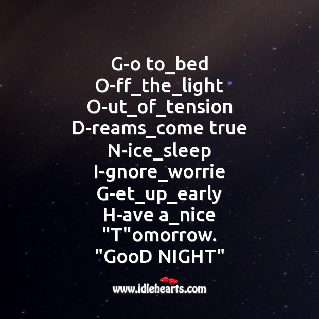 Dreams come true nice sleep Good Night Quotes Image
