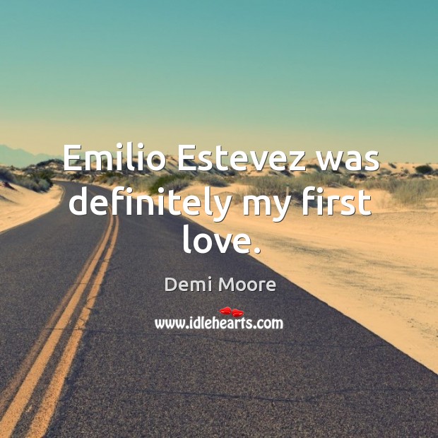 Emilio estevez was definitely my first love. Image