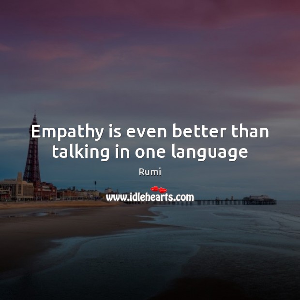 Empathy is even better than talking in one language Image