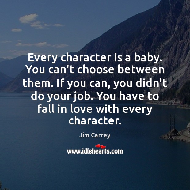 Every character is a baby. You can’t choose between them. If you Image