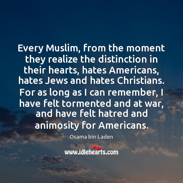 Every Muslim, from the moment they realize the distinction in their hearts, Image