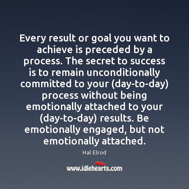 Every result or goal you want to achieve is preceded by a Image