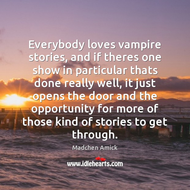 Everybody loves vampire stories, and if theres one show in particular thats Image