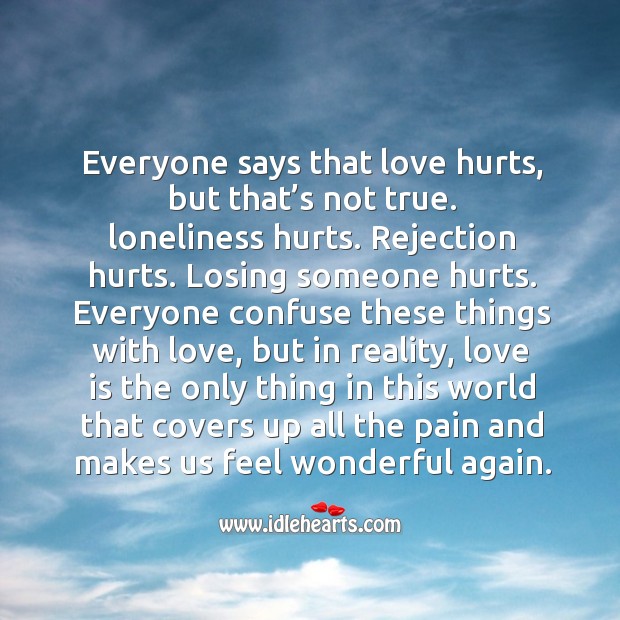 Love Hurts Quotes