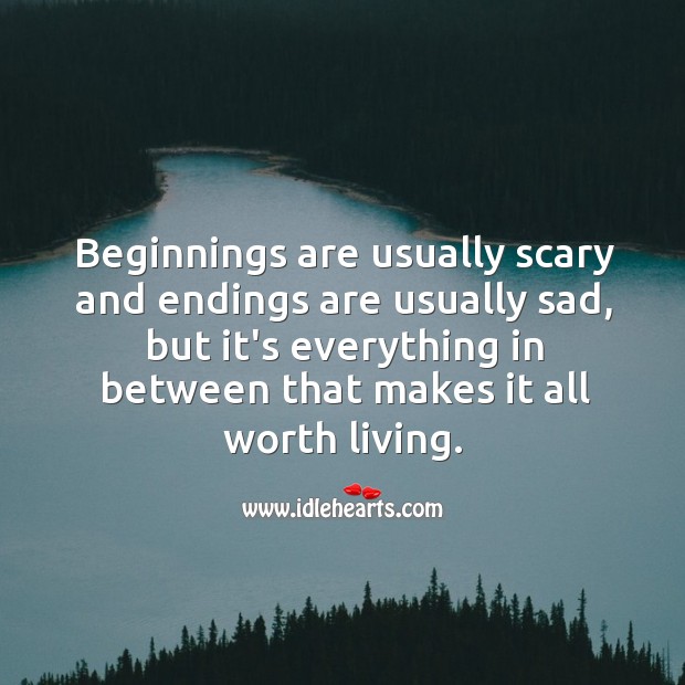 Everything happening in life is worth living up to. Worth Quotes Image