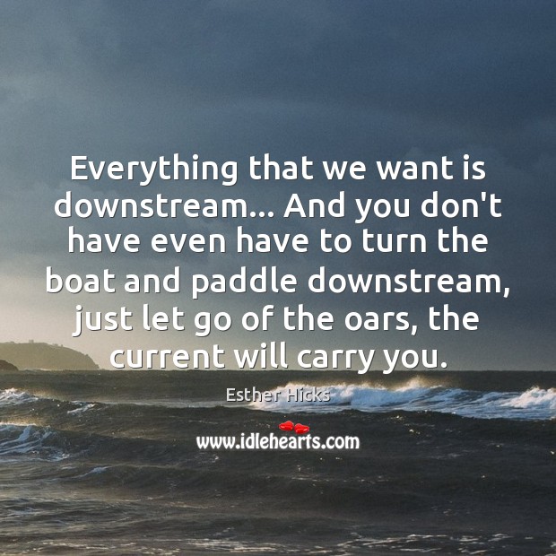 Everything that we want is downstream… And you don’t have even have Image
