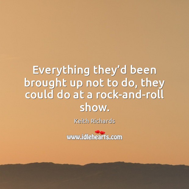 Everything they’d been brought up not to do, they could do at a rock-and-roll show. Image