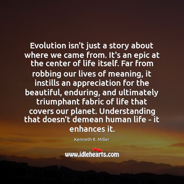 Evolution isn’t just a story about where we came from. It’s an Image