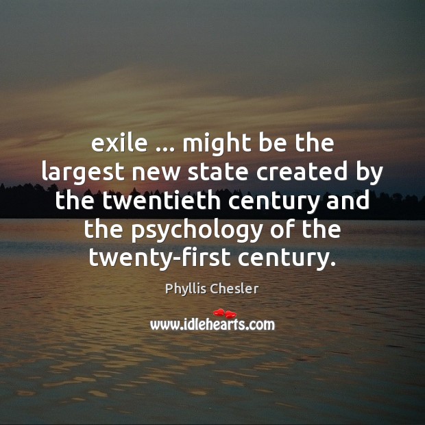 Exile … might be the largest new state created by the twentieth century Image