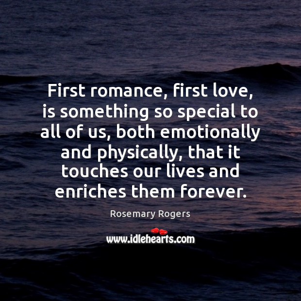 First romance, first love, is something so special to all of us, Image