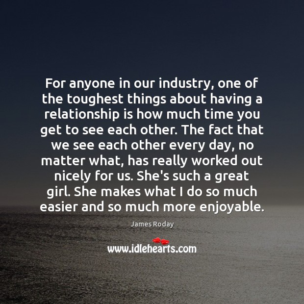 For anyone in our industry, one of the toughest things about having Relationship Quotes Image