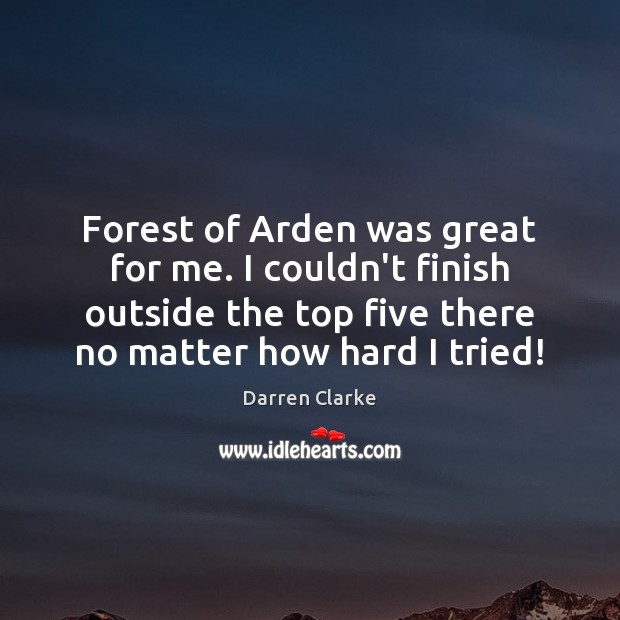 Forest of Arden was great for me. I couldn’t finish outside the Image