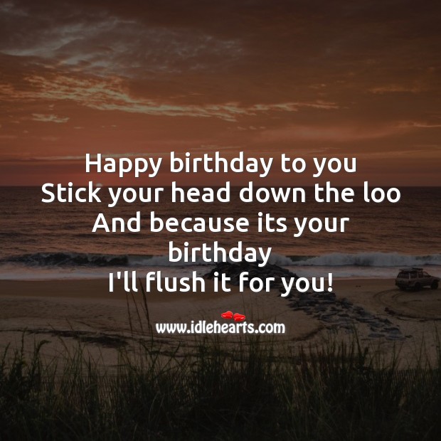 Funny Happy Birthday Wish. - IdleHearts