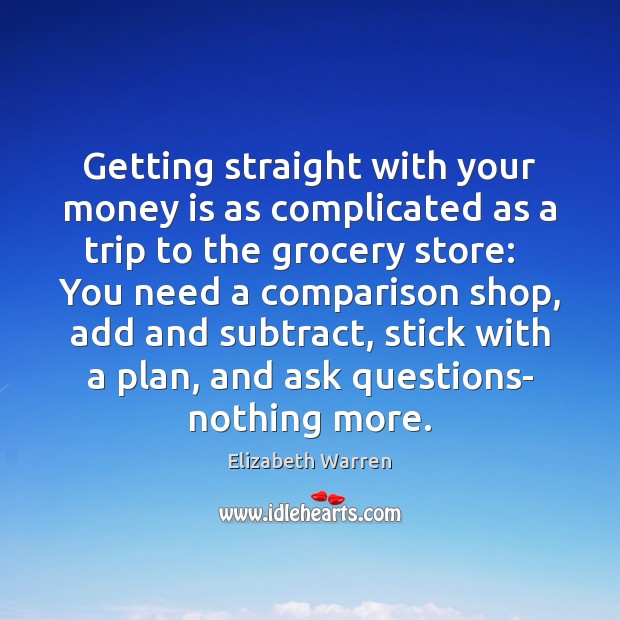 Getting straight with your money is as complicated as a trip to Money Quotes Image