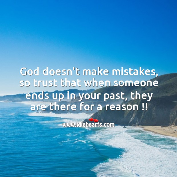 God doesn’t make mistakes Image