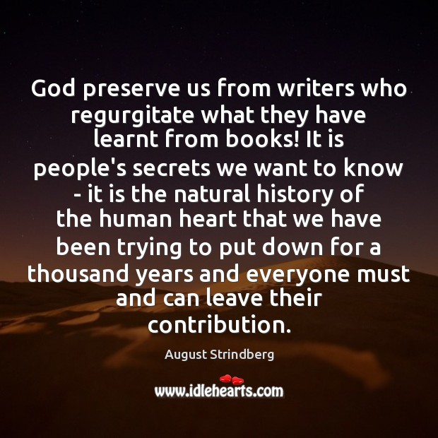 God preserve us from writers who regurgitate what they have learnt from Image