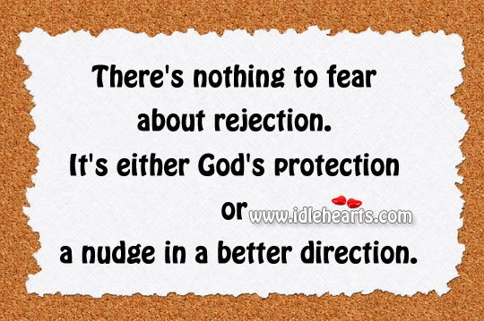 There’s nothing to fear about rejection. Image