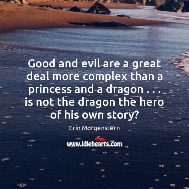 Good and evil are a great deal more complex than a princess Image