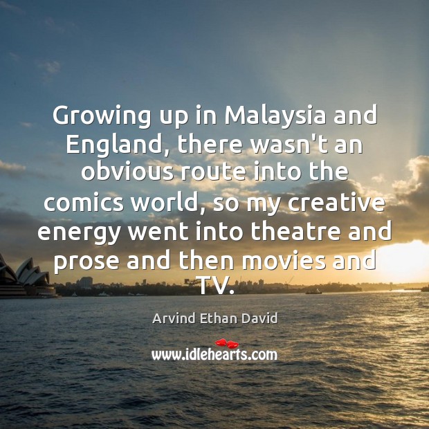 Growing up in Malaysia and England, there wasn’t an obvious route into Image