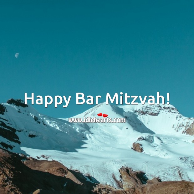 Happy Bar Mitzvah! Image