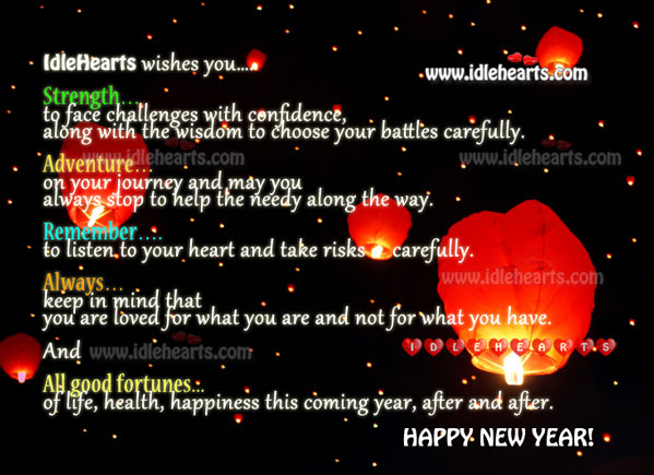 Happy new year Journey Quotes Image