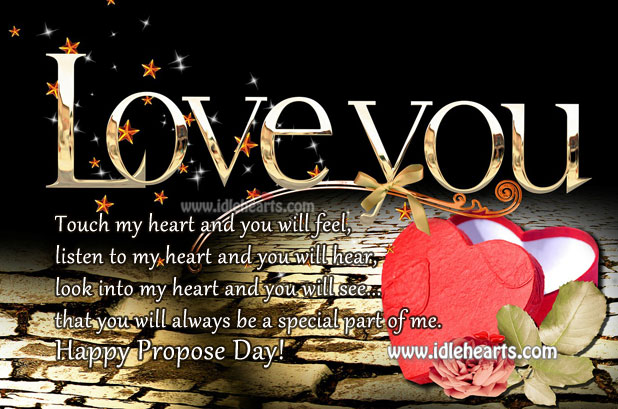 Happy Propose Day – Make the memories last forever! Valentine’s Day Image