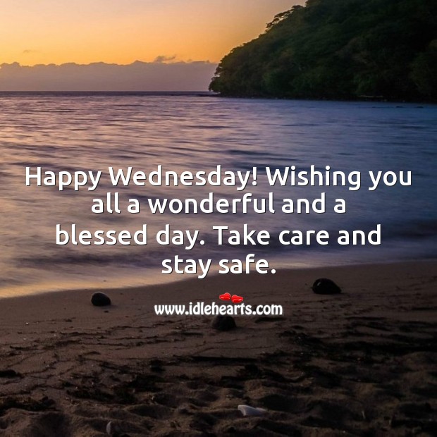 Happy Wednesday! Wishing you all a wonderful and a blessed day. Wednesday Quotes Image