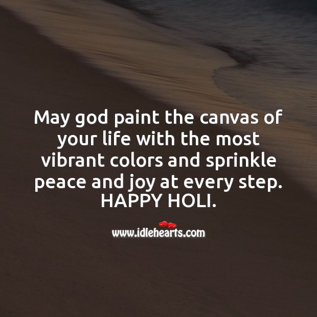 Have a joyful holi Holi Messages Image