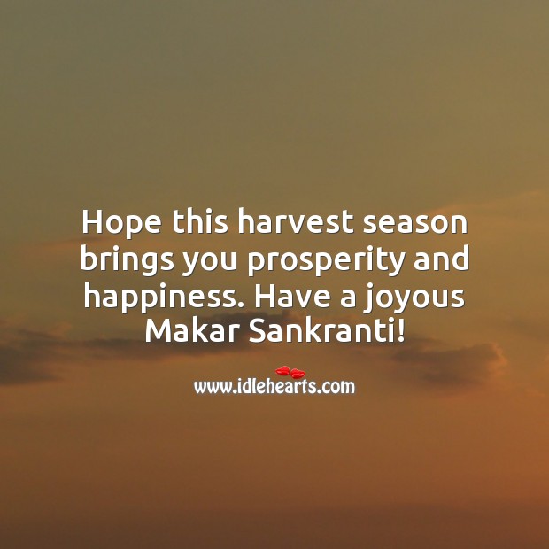 Have a joyous Makar Sankranti! Makar Sankranti Wishes Image